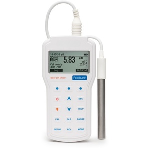 pH-mètre portable professionnel Veidt Lab pour Hanna HI98167, précision pH 0,002, pour bière, avec traçabilité accrue et enregistrement de données polyvalent - Product Image 1