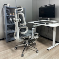 Chaise de bureau haut de gamme à hauteur de dossier réglable en maille pivotante chaise de direction de conférence ergonomique