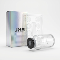 Luxuriöse 3ml 2ml 5ml 10ml Peptid-Fläschchen-Box Gestanzte Karton-Papierverpackung Markenindividuelle Luxus-Flaschenetiketten für Peptid-Fläschchen
