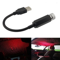 Projecteur d'étoiles USB 5V 1W pour toit de voiture, lumière ambiante ciel étoilé, lampe de décoration intérieure USB pour véhicule