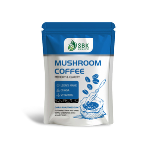 Café aux champignons fabriqué en usine, contenant du Lion's Mane, aide à maintenir l'esprit alerte, stimule la mémoire, café aux champignons Cordyceps MCT - Product Image 1
