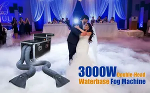 3000W Low Lying Fog Machine für Hochzeits bühnen party Wasser basierte tragbare Rauch maschine Stage Effects Equipment Machine