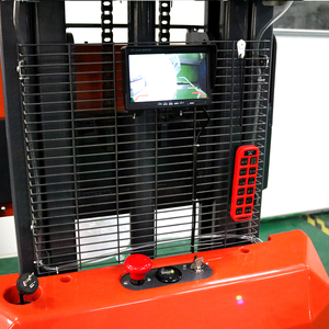 간편한 작동 자동 종이 릴 클램프 지게차 롤 리프터 종이 스태커 및 회 전자 - Product Image 5