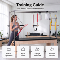 Tour de Pilates Professionnelle BSW – Reformer Multifonctionnel Cadillac à Tension Variable, Vente Directe Usine pour la Maison et le Studio