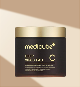 MEDICUBE Deep Vita C Pad 70pcs/150g, tampons tonifiants à la vitamine C, soins coréens pour la peau, soin du visage hebdomadaire pour éclaircir et affiner les pores - Product Image 4