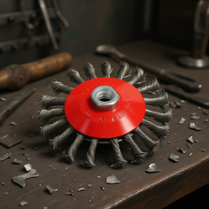 Cepillo Cónico Ttake M14 de Alambre de Acero 12500 Giri Min para Limpieza de Metales - Product Image 3