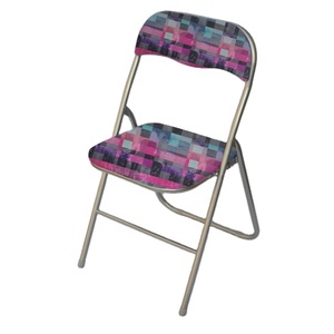 Chaise <span class=keywords><strong>à</strong></span> <span class=keywords><strong>bascule</strong></span> moderne en métal avec base en plastique et assise en velours pour salle <span class=keywords><strong>à</strong></span> manger ou jardin - Product Image 2