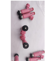 Inyectores de Combustible Solenoide Rosados OEM Nuevos de 565cc para Subaru STI WRX Forester, Aplicación para Modelo de Motor de Automóvil 16611-AA370 16611-AA510