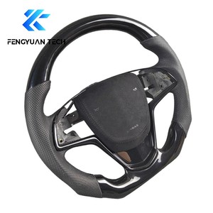 Volante de Fibra de Carbono Forjado para <span class=keywords><strong>Cadillac</strong></span> <span class=keywords><strong>Cts</strong></span> v Ats Ct5 Xt6 Ct4 <span class=keywords><strong>Cts</strong></span>-v <span class=keywords><strong>3.6</strong></span> F1 Srx STS XTS Escalade Coupe Sin Airbag - Product Image 2