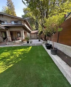 Césped Artificial de 50 mm de Alta Densidad, Césped Sintético para Exteriores, Alfombra Decorativa Verde Realista - Product Image 5