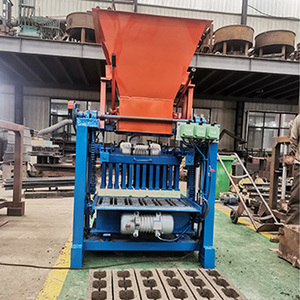 Nhỏ nhãn hiệu bán tự động di động lồng vào nhau lát gạch làm máy móc xi măng bê tông rỗng Khối Máy làm - Product Image 4