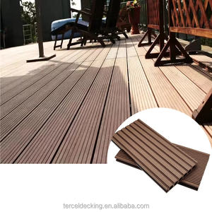 Tarima de Exterior de Madera y Plástico Compuesto Antideslizante de Alta Calidad, Tarima de WPC Impermeable - Product Image 6