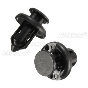 Lot de 100 rivets en plastique de 10 mm pour pare-chocs/garde-boue de voiture, clips de fixation de 10 mm pour le style automobile Honda - Product Image 1