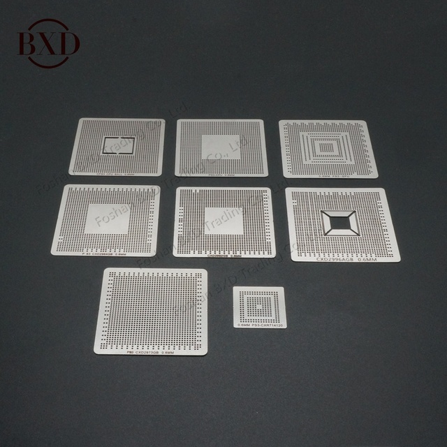 1Piece Direct Heat Stencil for PS3 Slim CXD2996AGB CXD2992GB BGA Reballing Stencil Solder Ball Steel Template for BGA IC