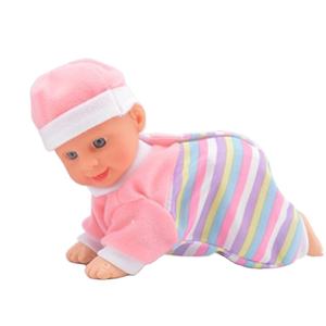 Jouet électrique pour bébé, poupée qui marche avec musique, chenilles, 7 pouces - Product Image 1