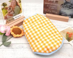 سترة شتوية دافئة للكلاب بتصميم زهرة الأقحوان اللطيفة، سترة صوفية للحيوانات الأليفة، ملابس خارجية مريحة للطقس البارد للكلاب الصغيرة والكبيرة - Product Image 4