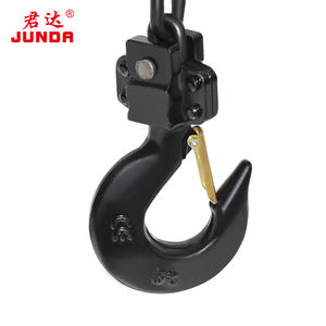 Penjualan laris rantai listrik kerekan rantai tugas berat DHS 1 Ton 3 Ton G80 rantai baja mangan kerekan - Product Image 4