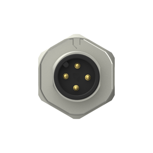 For IEC 6P 8-Pin IP67 250V 4A Brass/Nickel-Plated <b>Terminal</b> Block - Product Image 4