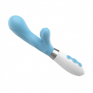 Vibromasseur rechargeable en silicone de qualité alimentaire, commande électrique par bouton, pour femmes, jouet pour adultes - Product Image 3