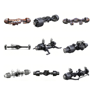 Ensemble complet d'essieu arrière à réduction simple pour camion lourd avec moyeu de réduction et essieu manuel - Product Image 2