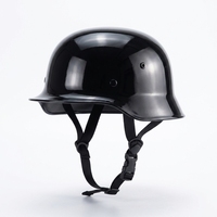 Nouveau casque de moto rétro, style vintage, intégral, en plastique ABS, pour adultes, pour la conduite et les voyages