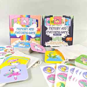 36Pcs Toddler Flash Cards Travel <b>Road</b> Trip Card Games Memory Match Game for Kids Ages 3 4 5 6 - Product Image 2