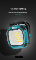 Portable Projecteur Aimant USB Rechargeable COB Led Lumières Camping En Plein Air D'urgence Voiture Réparation Led Travail Lumière