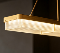 Lustre en laiton de luxe pour salon, luminaire suspendu en laiton pour plafond haut, éclairage en cristal personnalisé pour salle à manger