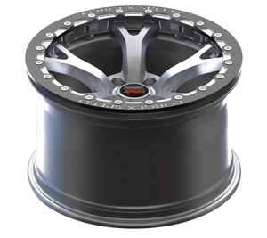 Jantes Beadlock ForgeX Nismo V1 noires de performance, jantes forgées sur mesure 17x10 17x10.5 pour Drag Nissan 370Z GT-R <span class=keywords><strong>R32</strong></span> R34 S14 <span class=keywords><strong>BMW</strong></span> - Product Image 3