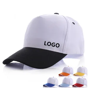 Elementary School Students' Summer Hat Advertisement Cap with Printed or Embroidered Logo Children's Duckbill Cap for Sports