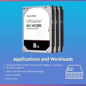 Hus728t8tale6l4 Ultra Star Hc320 <b>Internal</b> <b>Hard</b> <b>Drive</b> 8tb 7200 Rpm 6gb/s 3.5 Inch Dc Hc320 Ultra High Capacity Stores up to 8 - Product Image 6