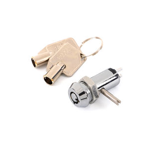 JK012 cctv 디스크 캐비닛 관형 키 잠금 행운의 기계 더블 기능 키 스위치 - Product Image 5