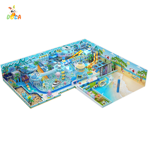 Equipo de Juegos Interior con Temática Oceánica, Castillo de Juegos Suaves con Aventuras Marinas, Certificado CE ASTM, DOLA Personalizado Llave en Mano para FEC Water - Product Image 3
