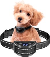 Anti-Bell-Halsband für Hunde, Statisches Schock-Halsband zur Kontrolle übermäßiges Bellen, für Innenbereich, Lange Standby-Zeit, Bestseller aus Kunststoff