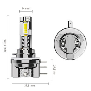 Faro de proyector LED de alto rendimiento, mismo diseño que la bombilla halógena original para faros delanteros Golf <span class=keywords><strong>6</strong></span> - Product Image 4