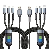Câble USB de charge rapide universel 5A LED lumineux de nuit 100W en cuivre pur pour téléphone portable USB Type-C Android - Usine 3 1