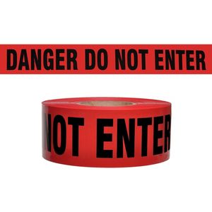 Impresión personalizada impermeable PE película peligrosos <span class=keywords><strong>cinta</strong></span> <span class=keywords><strong>de</strong></span> advertencia - Product Image 4