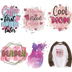 Parches de papel de impresión de transferencia de calor personalizados de alta calidad para Etiquetas DTF, vinilo de prensa de calor para prendas de vestir - Product Image 1