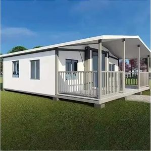 Casa Contenedor Plegable de Acero Ligero de 40 y 20 Pies, Expandible, Tipo Villa Pequeña, Apartamento Modular para Alquilar y Reventa - Product Image 3