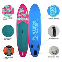 Tabla de Paddle Surf Inflable ACEHERO de 10'6\"x32\"x6\" con Soporte para Cámara, Asiento y Todos los Accesorios OEM