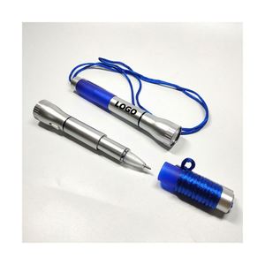 Stylo LED avec cordon - Stylos lumineux personnalisés pour cadeaux promotionnels et événements - Product Image 1
