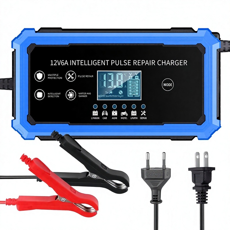 garapid 12V6A Car Battery Charger Power