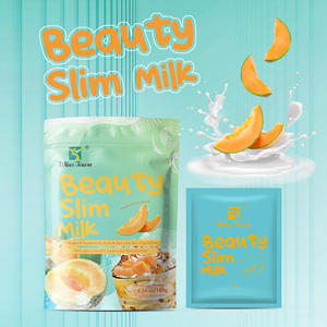 Nahrungsergänzungsmittel Beauty Milchpulver Kollagen Hyaluronsäure Garcinia L-Carnitin 180g 12 Beutel Beauty <span class=keywords><strong>Slim</strong></span> Milchtee - Product Image 3