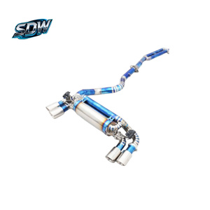 Système d'échappement haute performance pour <span class=keywords><strong>BMW</strong></span> 1M Coupé <span class=keywords><strong>E82</strong></span> <span class=keywords><strong>M135i</strong></span> M140i M235i M240i M3 M4, échappement cat-back en alliage de titane - Product Image 1