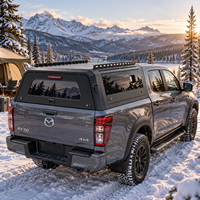 Auvent de camionnette imperméable pour Mazda BT-50 Double Cab, fournisseur d'auvents rigides en aluminium pour le rangement d'équipements de camping automobile