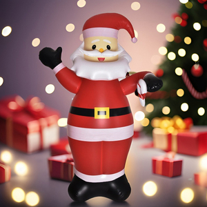 <span class=keywords><strong>Babbo</strong></span> <span class=keywords><strong>Natale</strong></span> Gonfiabile Gigante Personalizzato per Vendite Natalizie all'Ingrosso - Product Image 2