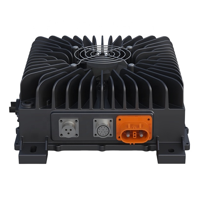 New Longrun LR-MF5-3300 3300W 24V~720V 6A~100A Fan OBC Onboard Charger for New Energy Logistics Vehicles