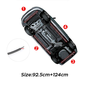 Vendita calda Led <span class=keywords><strong>Car</strong></span> Underglow Light Rgb <span class=keywords><strong>Dream</strong></span> Color Chasing Strip Light Kit 6 Pcs Waterproof outdoor <span class=keywords><strong>Car</strong></span> Light App Control Tuning - Product Image 4