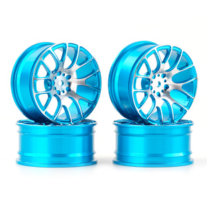 Oem Hợp kim nhôm bánh xe rim trung tâm cho 1:10 <span class=keywords><strong>RC</strong></span> xe ô tô TAMIYA TT-01 TT-02 XV-01 HSP HPI nâng cấp sửa chữa các bộ phận - Product Image 1