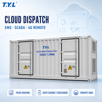 Système de stockage d'énergie commercial hybride tout-en-un BESS 500 kW 1,29 MWh 20 pieds LiFePO4 CE RoHS ISO9001 PeakShaving IP54